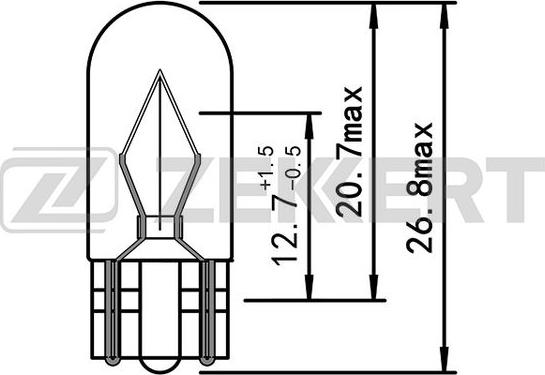 Zekkert LP-1143 - Glühlampe, Blinkleuchte alexcarstop-ersatzteile.com