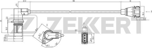 Zekkert SE-4056 - Impulsgeber, Kurbelwelle alexcarstop-ersatzteile.com