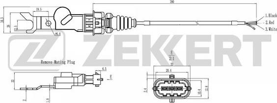 Zekkert SE-5021 - Sensor, Nockenwellenposition alexcarstop-ersatzteile.com