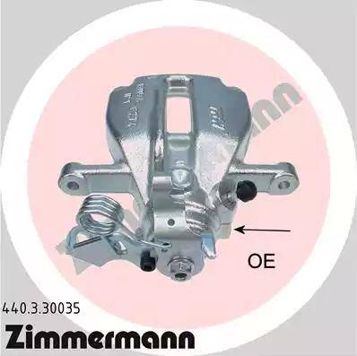 Zimmermann 440.3.30035 - Bremssattel alexcarstop-ersatzteile.com