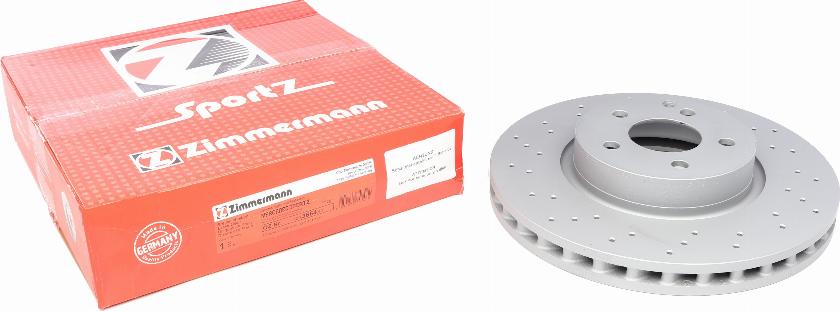 Zimmermann 400.3664.52 - Bremsscheibe alexcarstop-ersatzteile.com