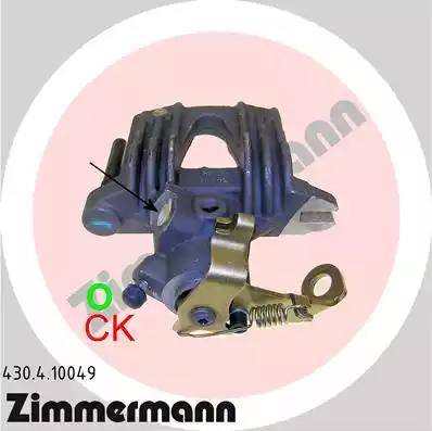 Zimmermann 430.4.10049 - Bremssattel alexcarstop-ersatzteile.com