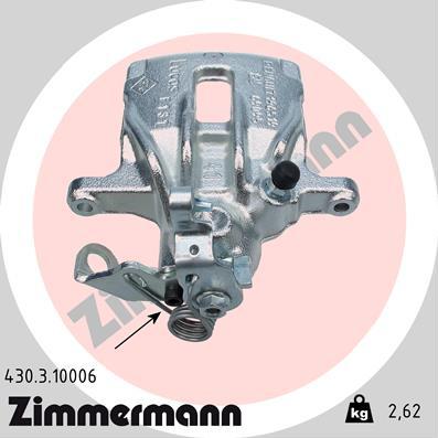 Zimmermann 430.3.10006 - Bremssattel alexcarstop-ersatzteile.com