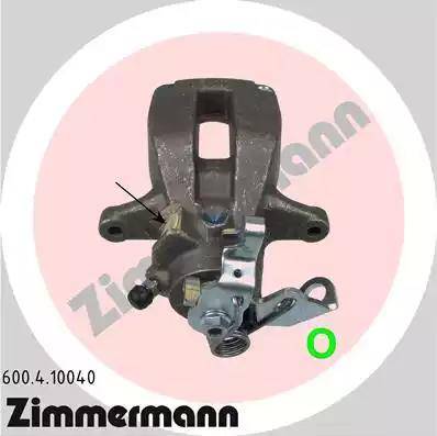 Zimmermann 600.4.10040 - Bremssattel alexcarstop-ersatzteile.com