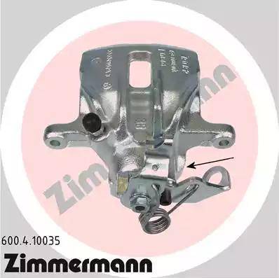 Zimmermann 600.4.10035 - Bremssattel alexcarstop-ersatzteile.com