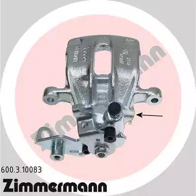 Zimmermann 600.3.10083 - Bremssattel alexcarstop-ersatzteile.com