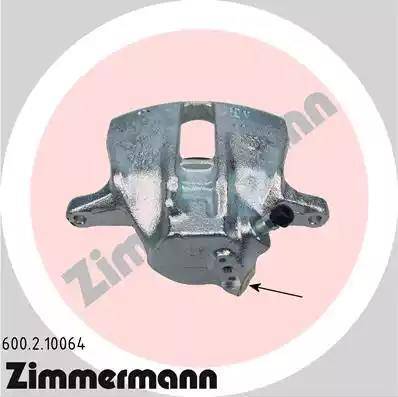 Zimmermann 600.2.10064 - Bremssattel alexcarstop-ersatzteile.com