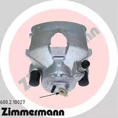 Zimmermann 600.2.10027 - Bremssattel alexcarstop-ersatzteile.com