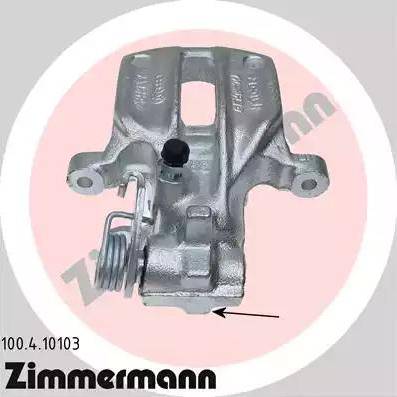 Zimmermann 100.4.10103 - Bremssattel alexcarstop-ersatzteile.com