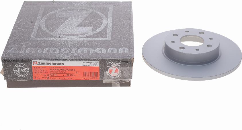 Zimmermann 110.2219.20 - Bremsscheibe alexcarstop-ersatzteile.com