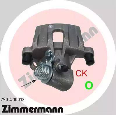 Zimmermann 250.4.10012 - Bremssattel alexcarstop-ersatzteile.com