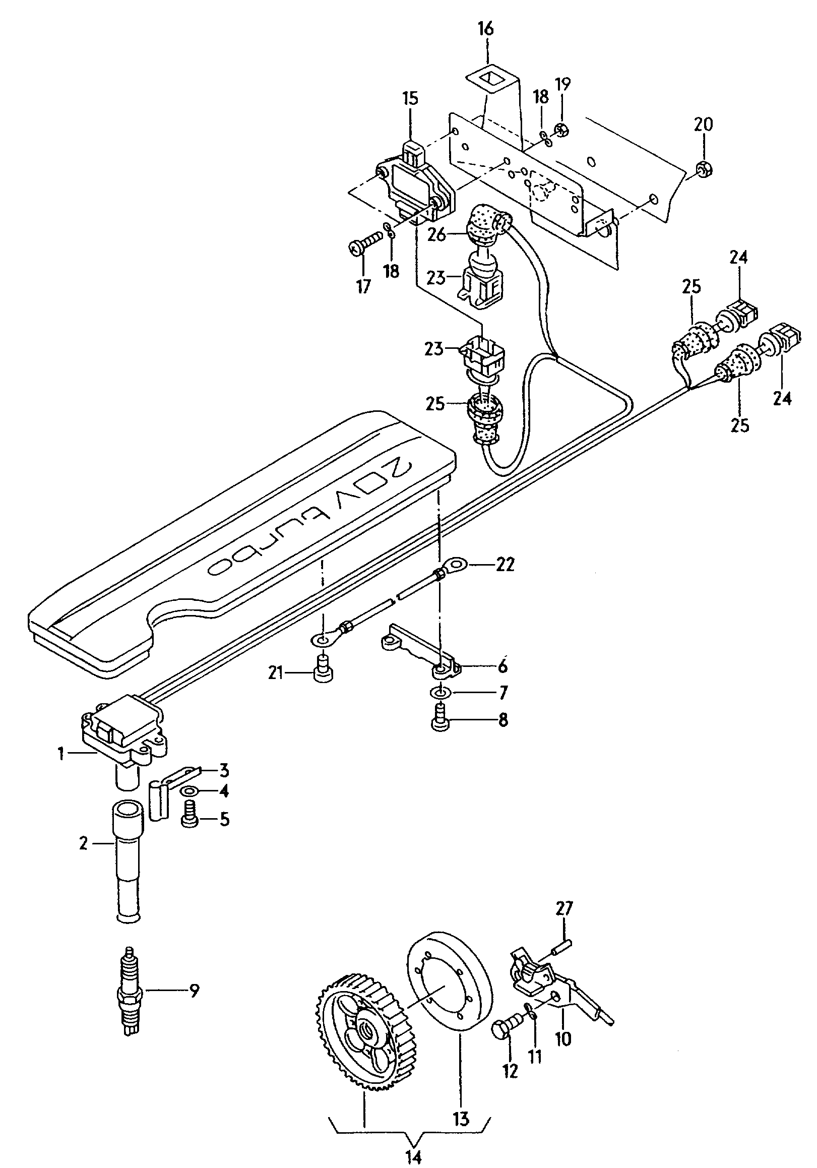 Seat 101 000 016 AA - Zündkerze alexcarstop-ersatzteile.com