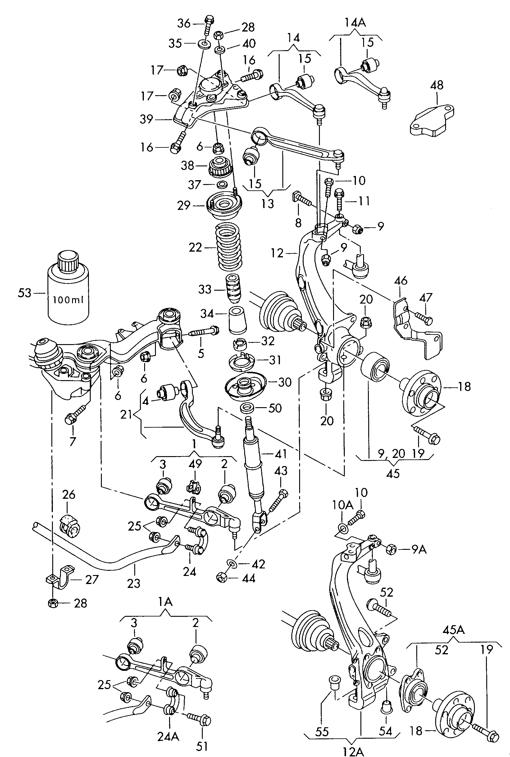 VAG 8E0 407 509 C - Lenker, Radaufhängung alexcarstop-ersatzteile.com