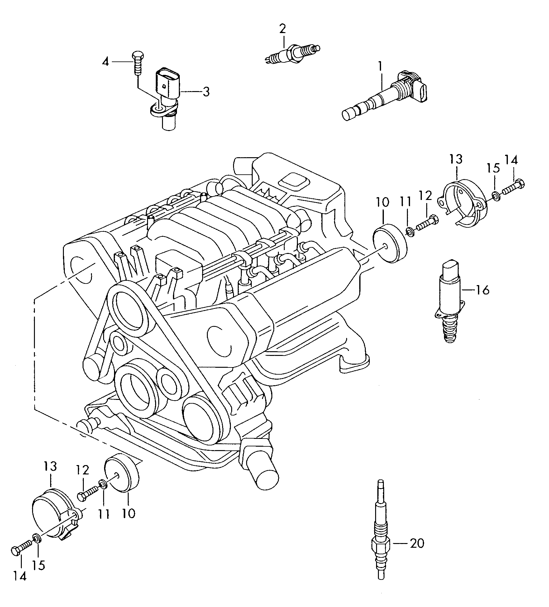 VAG 101 905 621 - Zündkerze alexcarstop-ersatzteile.com