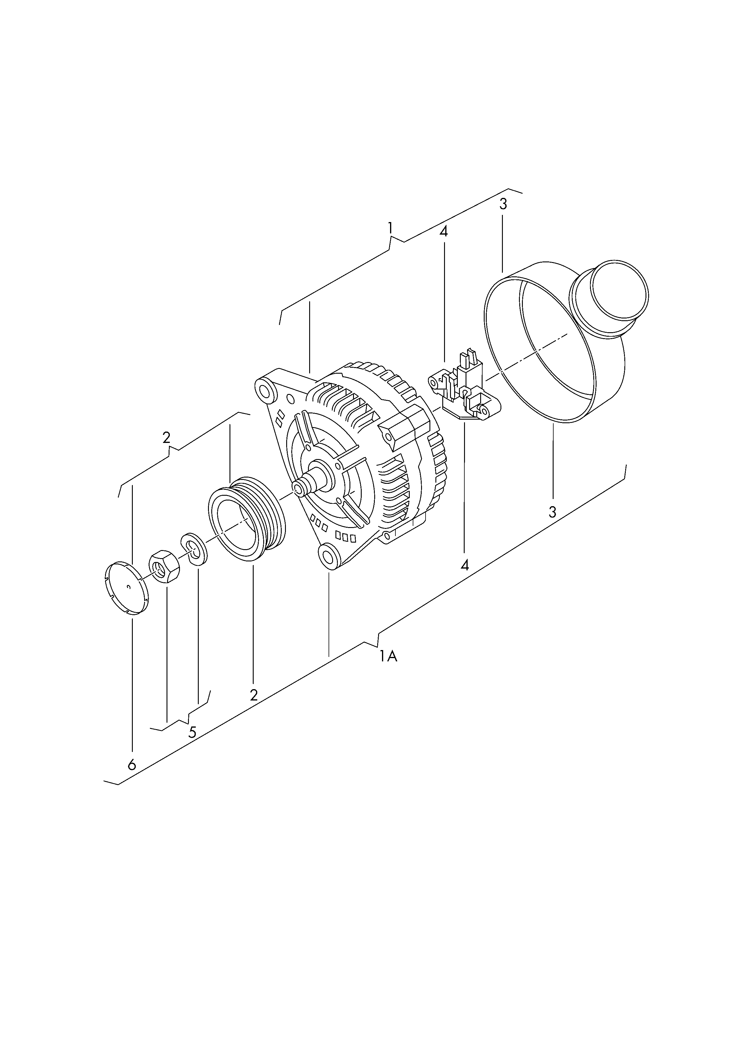 VAG 03L 903 023 X - Generator alexcarstop-ersatzteile.com