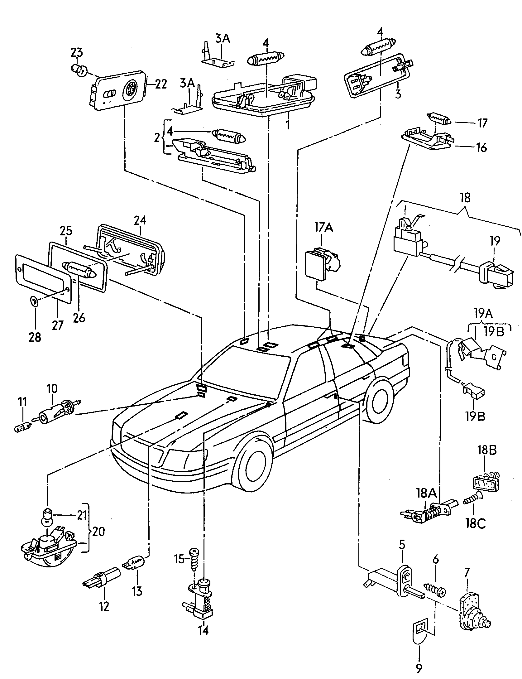 Porsche N  0177172 - Glühlampe, Positions / Begrenzungsleuchte alexcarstop-ersatzteile.com