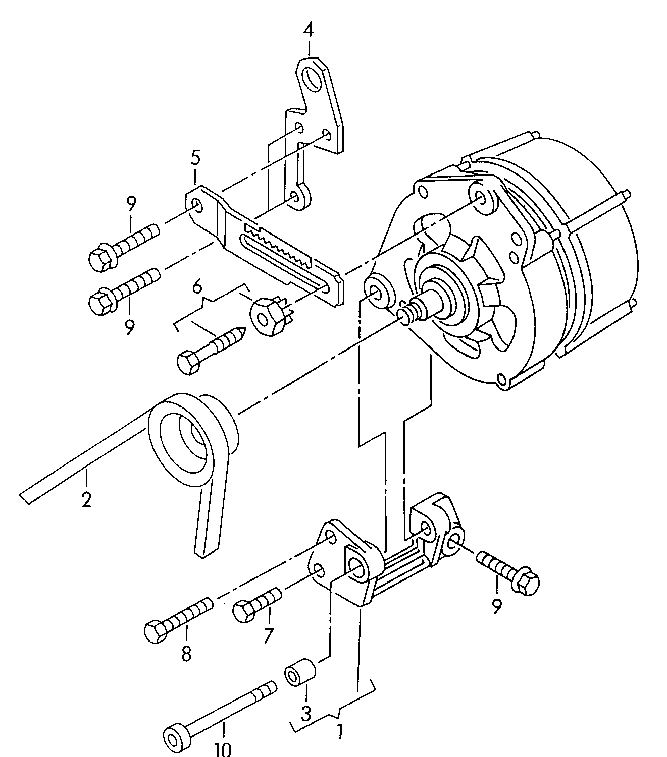 VAG 050903137 - Keilriemen alexcarstop-ersatzteile.com