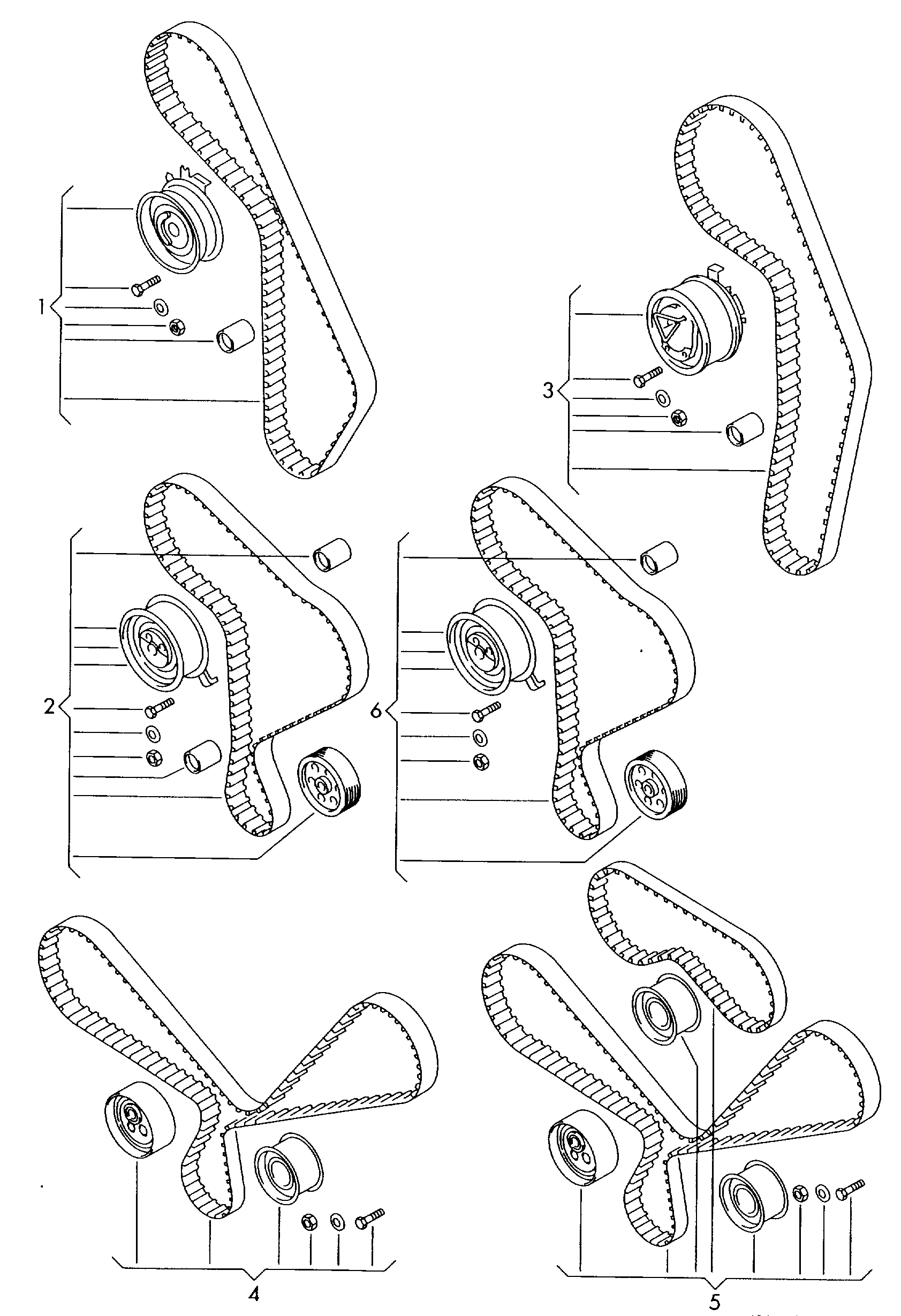 VW 058 198 119 - Zahnriemensatz alexcarstop-ersatzteile.com