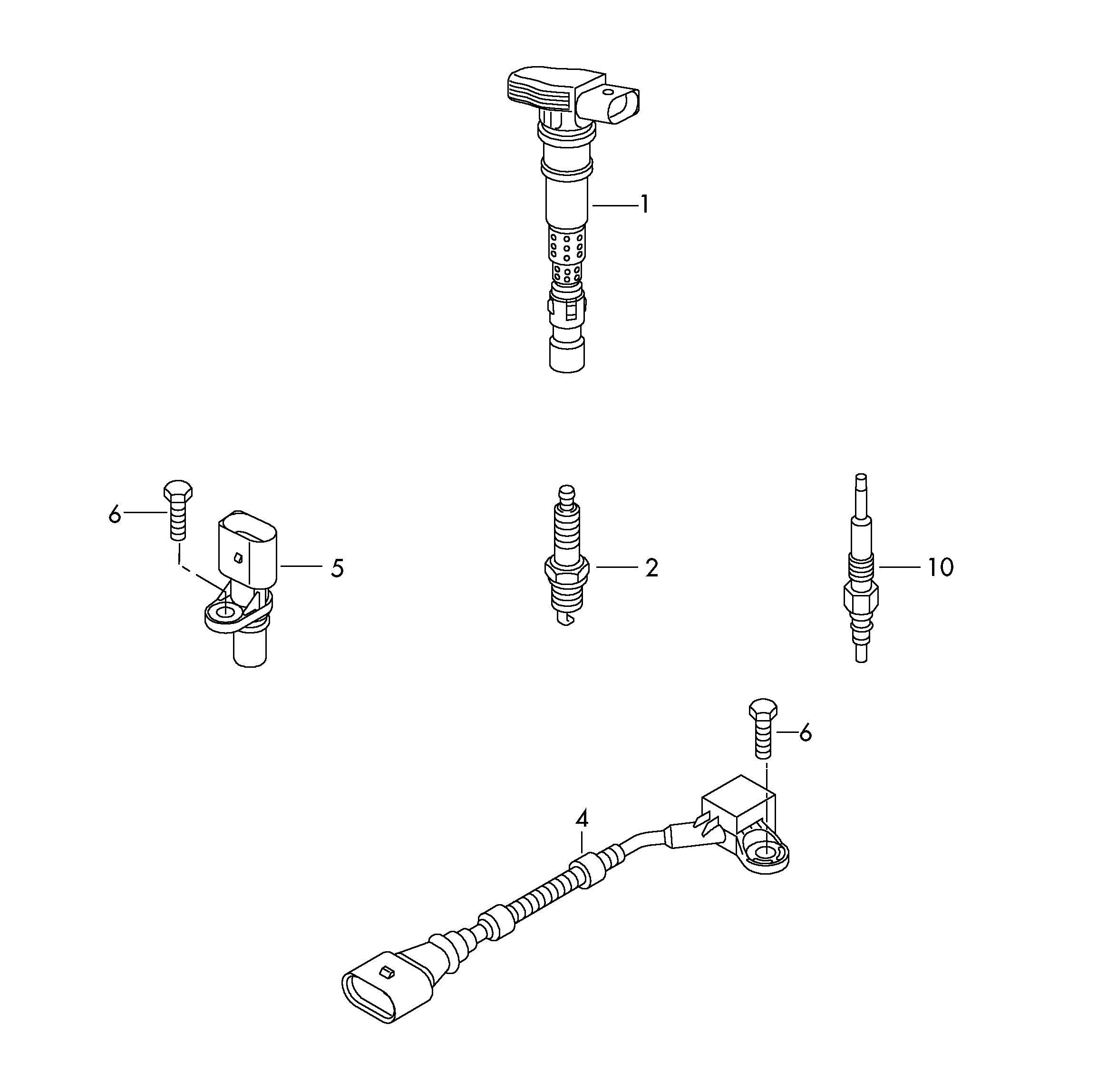 Skoda 07L 905 163 B - Sensor, Nockenwellenposition alexcarstop-ersatzteile.com