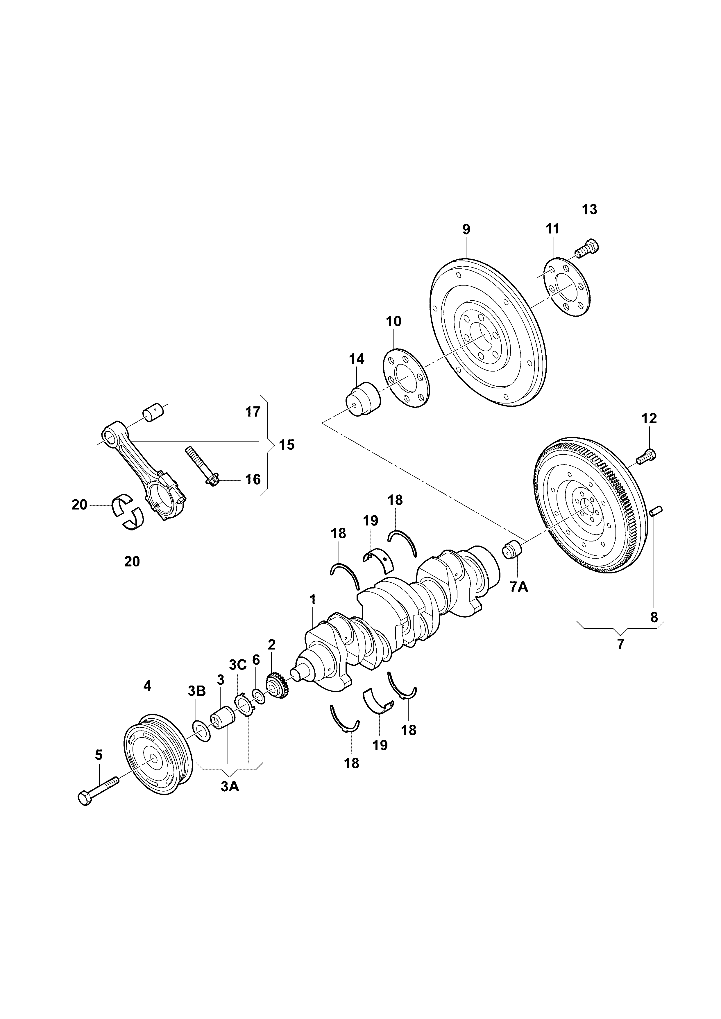 VAG 03F 105 266 B - Schwungrad alexcarstop-ersatzteile.com