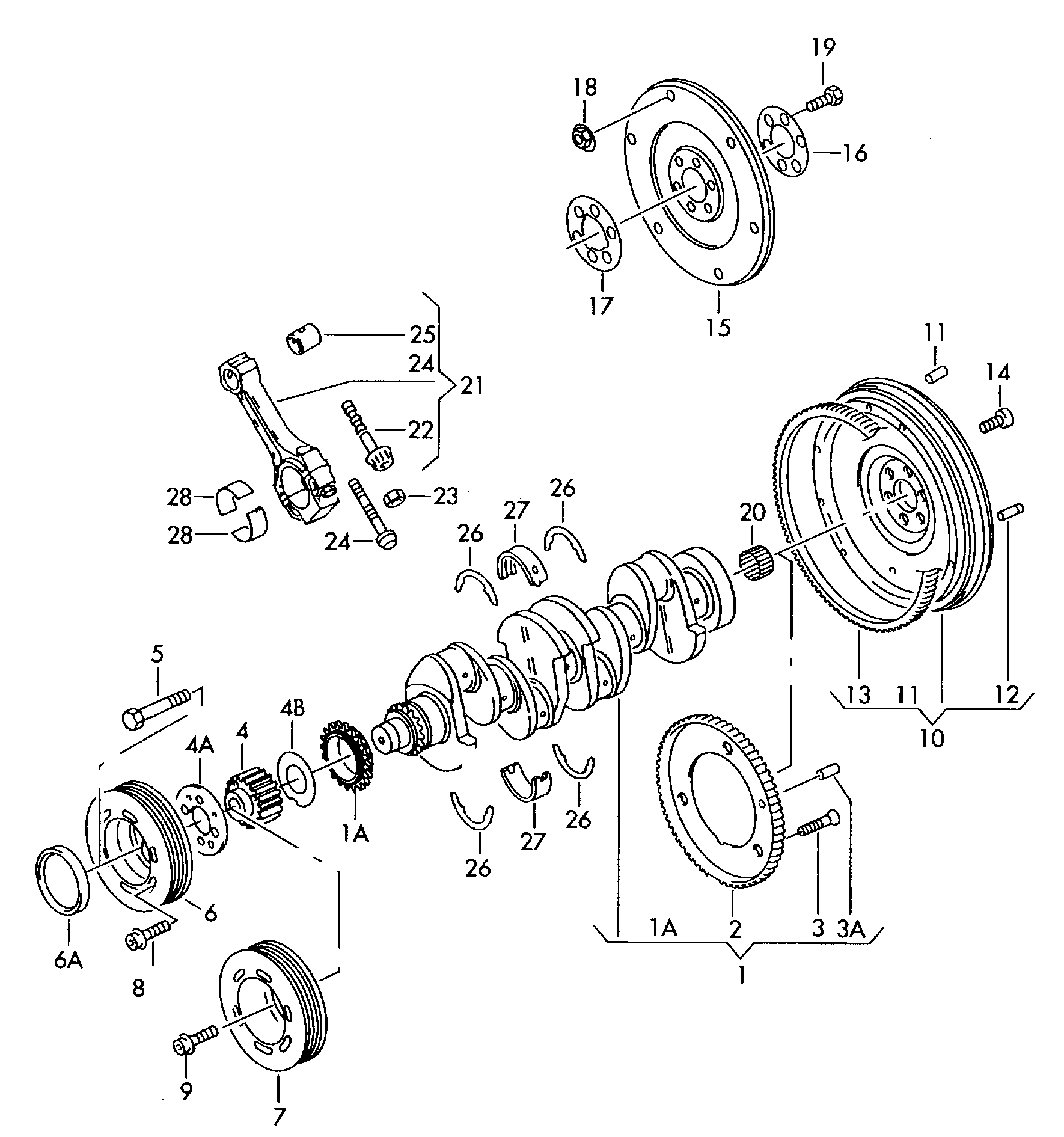 AUDI 03L105266A - Kupplungssatz alexcarstop-ersatzteile.com