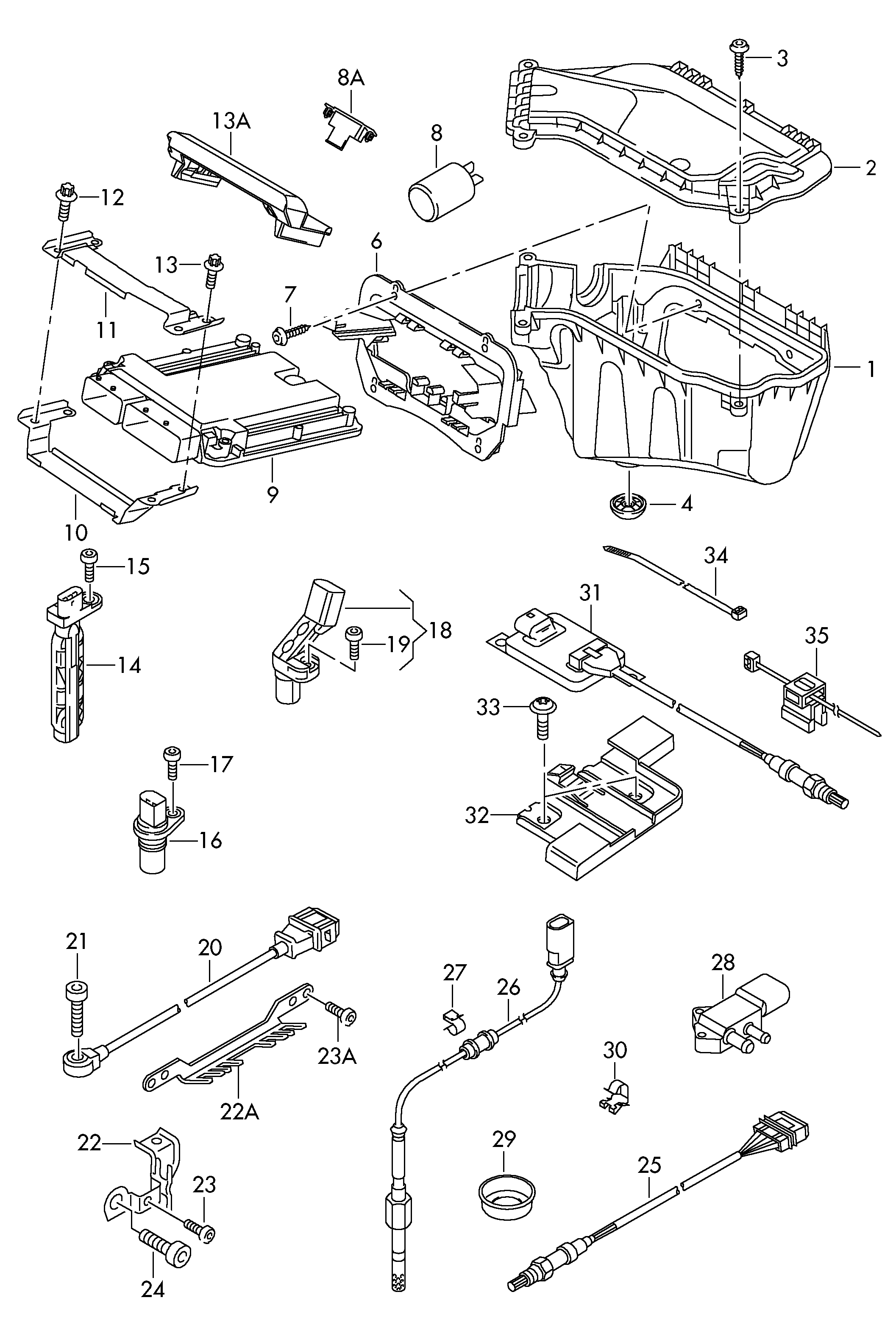 Skoda 059 906 433 C - Sensor, Nockenwellenposition alexcarstop-ersatzteile.com