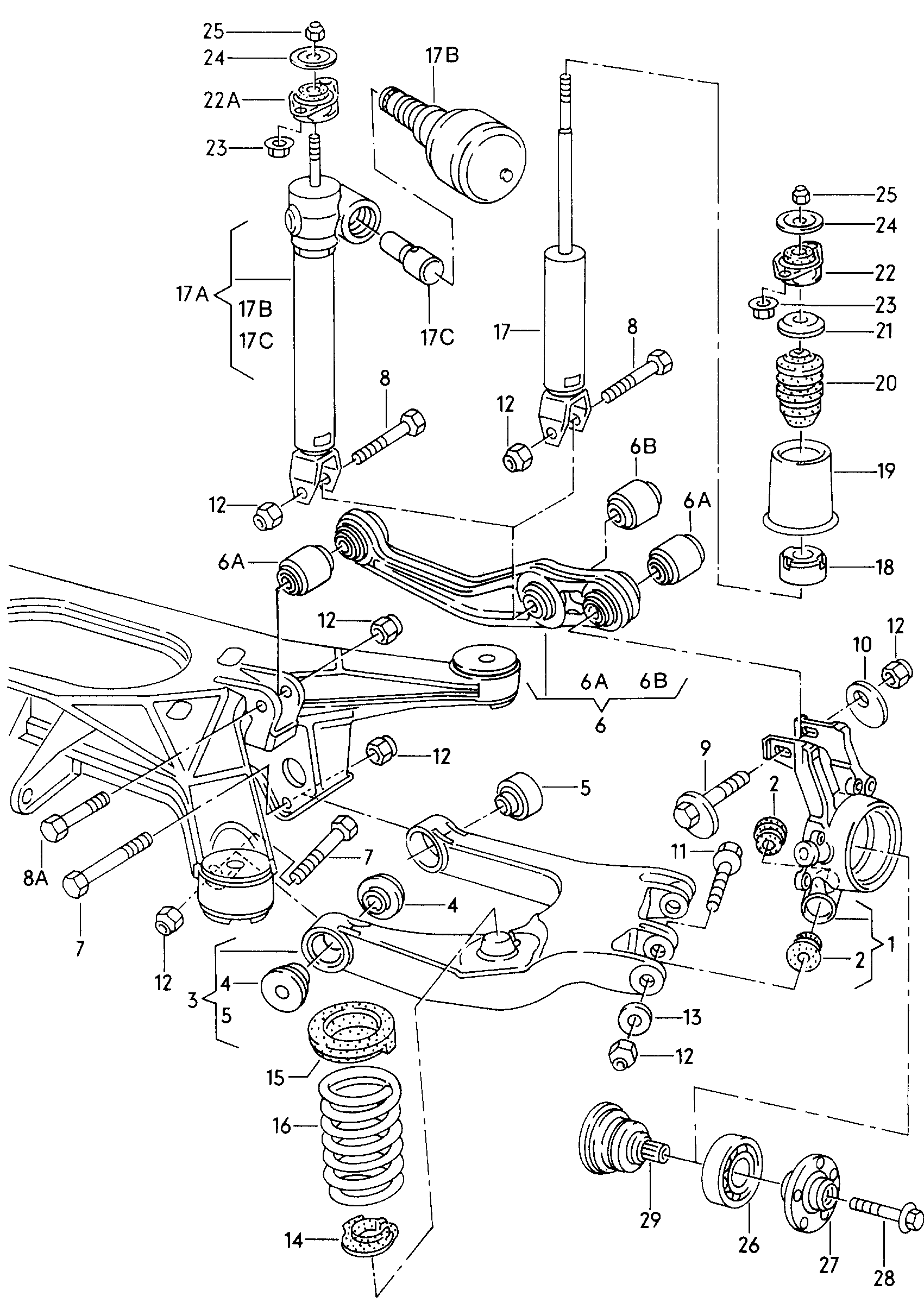 Seat 4D0 505 445 - Schraube alexcarstop-ersatzteile.com