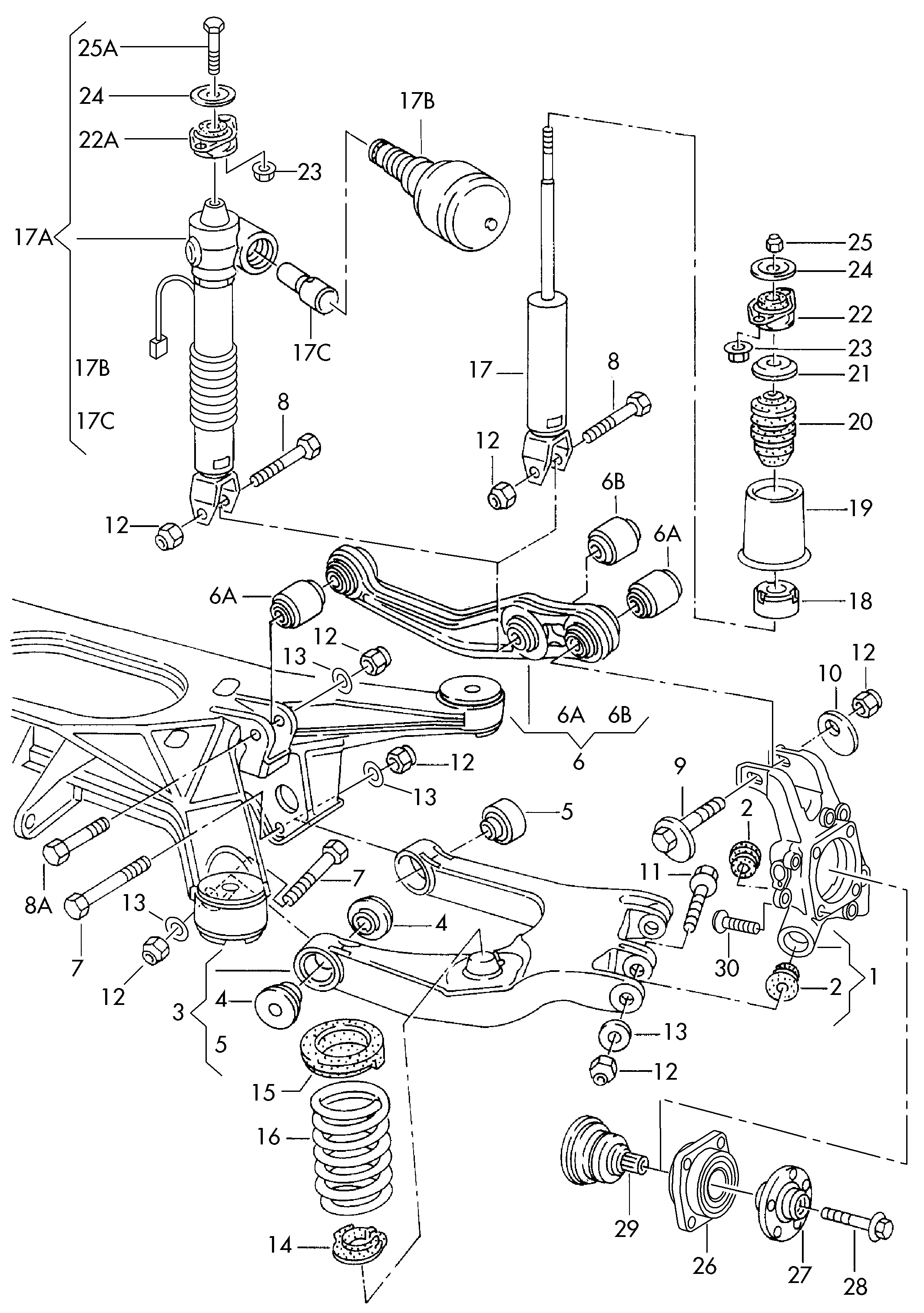 VAG 4D0407625D - Radlagersatz alexcarstop-ersatzteile.com