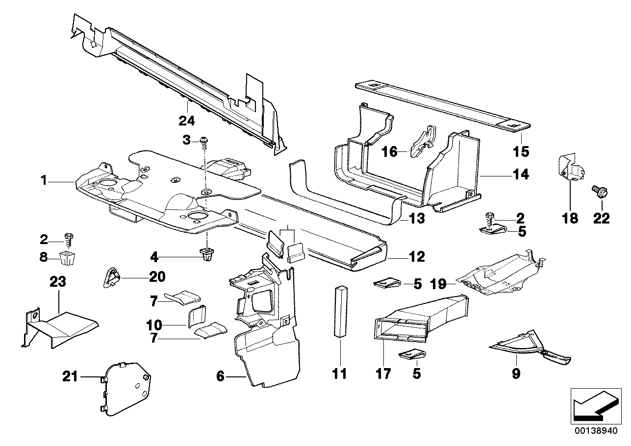 VAG 51481915964 - Halteclipsatz, Karosserie alexcarstop-ersatzteile.com