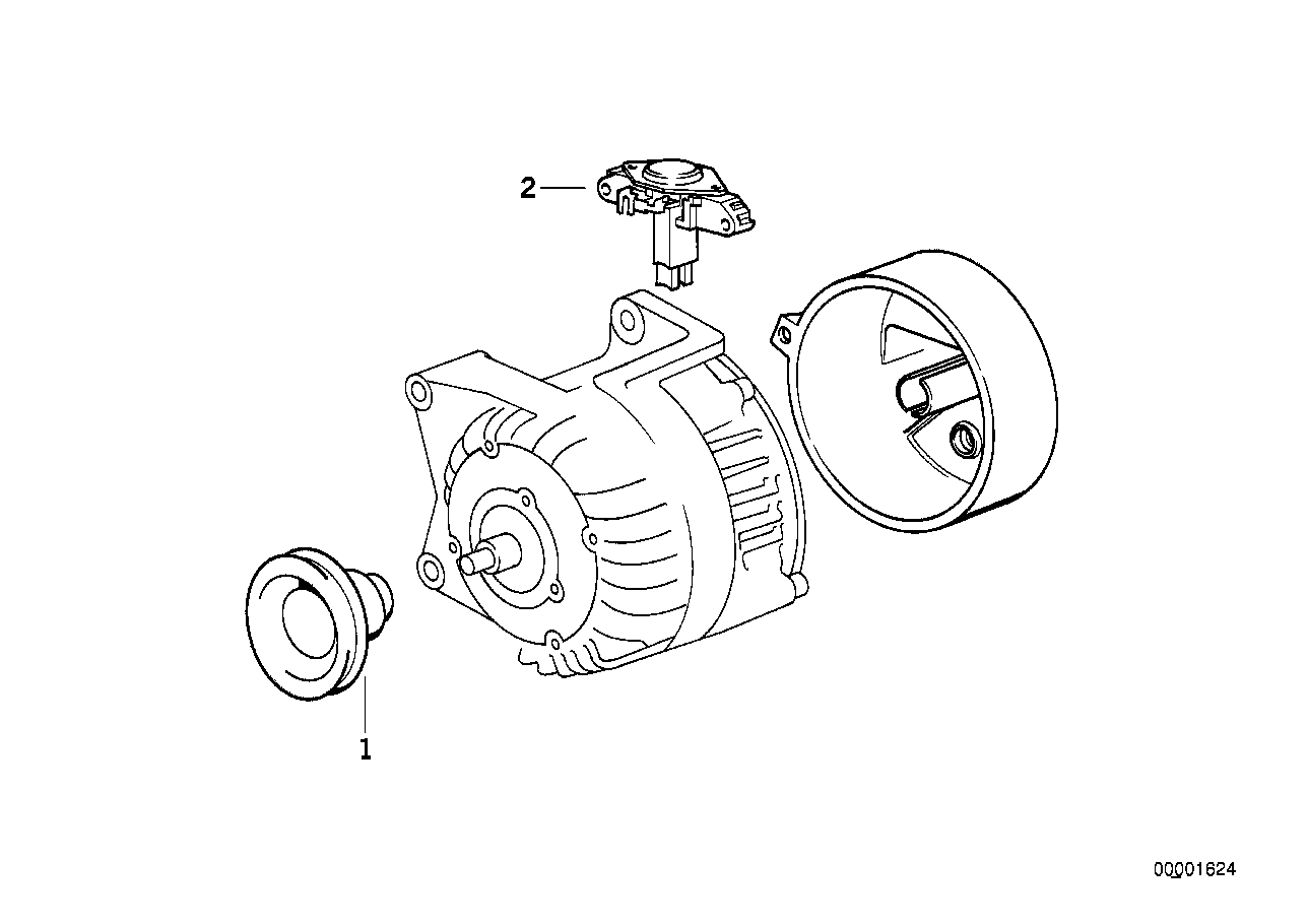 BMW 12 31 1 739 365 - Generatorregler alexcarstop-ersatzteile.com