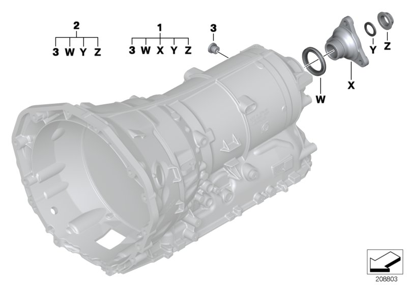 BMW 24 11 7 552 349 - Verschlussschraube, Getriebegehäuse alexcarstop-ersatzteile.com