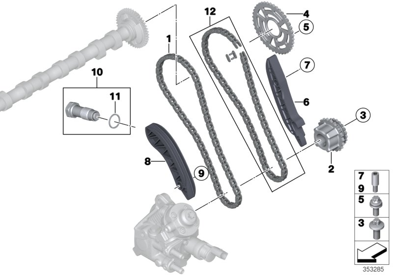 Mini 11318509926 - Steuerkettensatz alexcarstop-ersatzteile.com