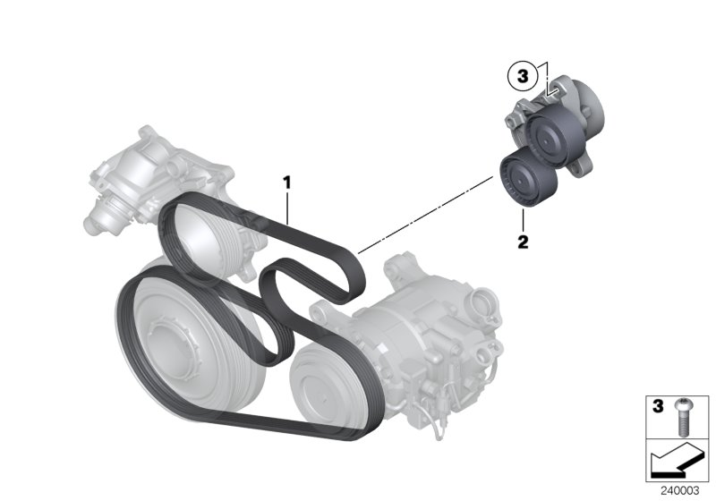 BMW 11 28 7 810 807 - Riemenspanner, Keilrippenriemen alexcarstop-ersatzteile.com