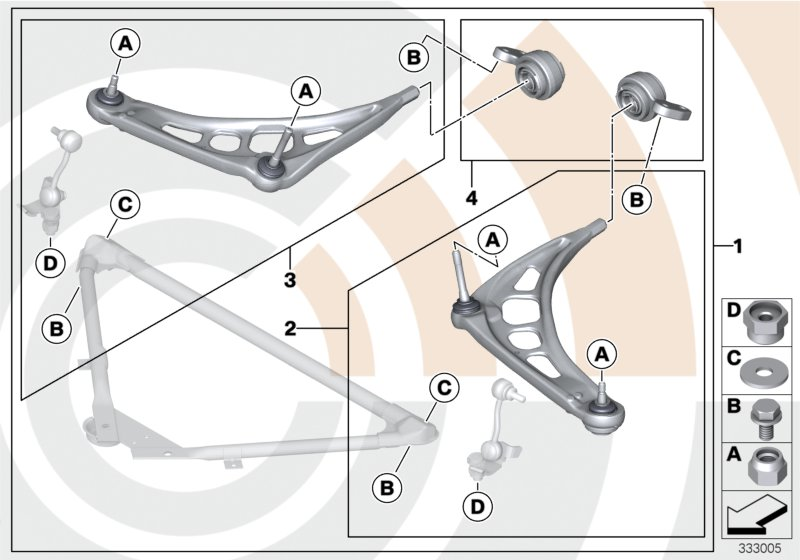 BMW 31 12 2 343 359 - Lenker, Radaufhängung alexcarstop-ersatzteile.com