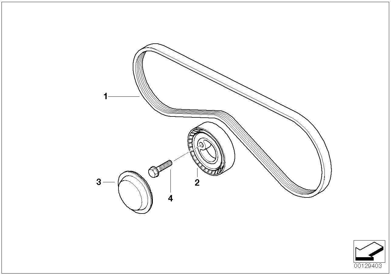 MAZDA 11 28 1 743 193 - Keilrippenriemen alexcarstop-ersatzteile.com