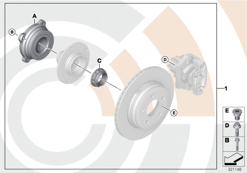 BMW 33 41 2 347 995 - Radlagersatz alexcarstop-ersatzteile.com