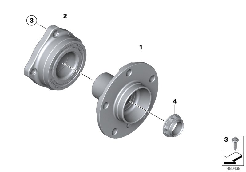 BMW 33406789970 - Radlagersatz alexcarstop-ersatzteile.com