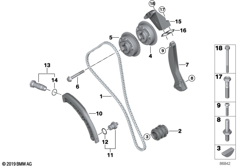 BMW 11 31 7 504 468 - Steuerkettensatz alexcarstop-ersatzteile.com