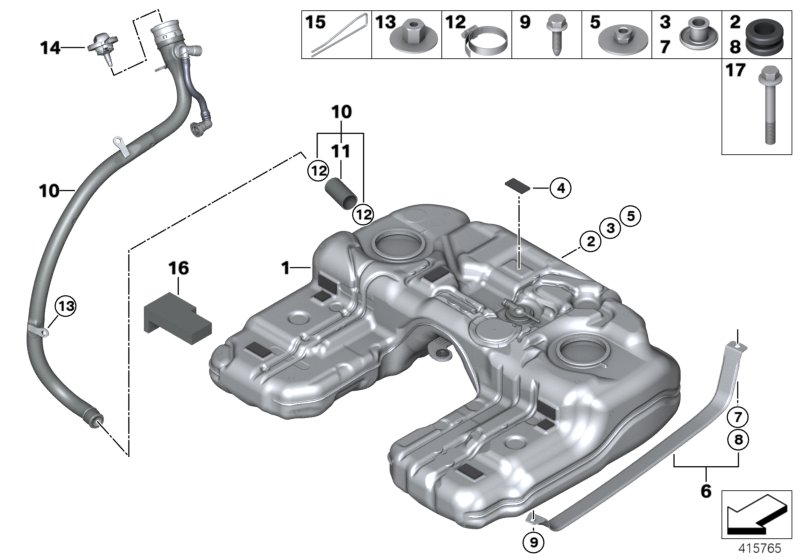 BMW 16 11 7 222 391 - Verschluss, Kraftstoffbehälter alexcarstop-ersatzteile.com