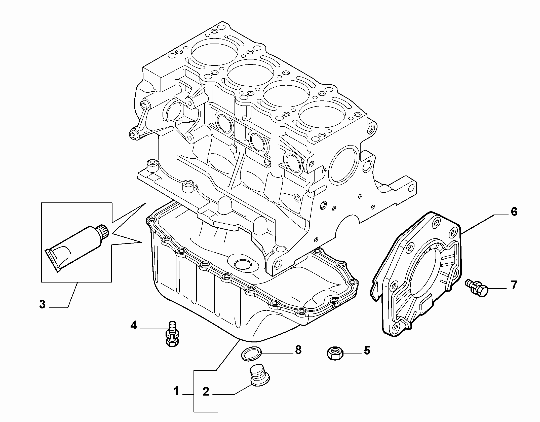 Alfa Romeo 55184773 - Verschlussschraube, Ölwanne alexcarstop-ersatzteile.com