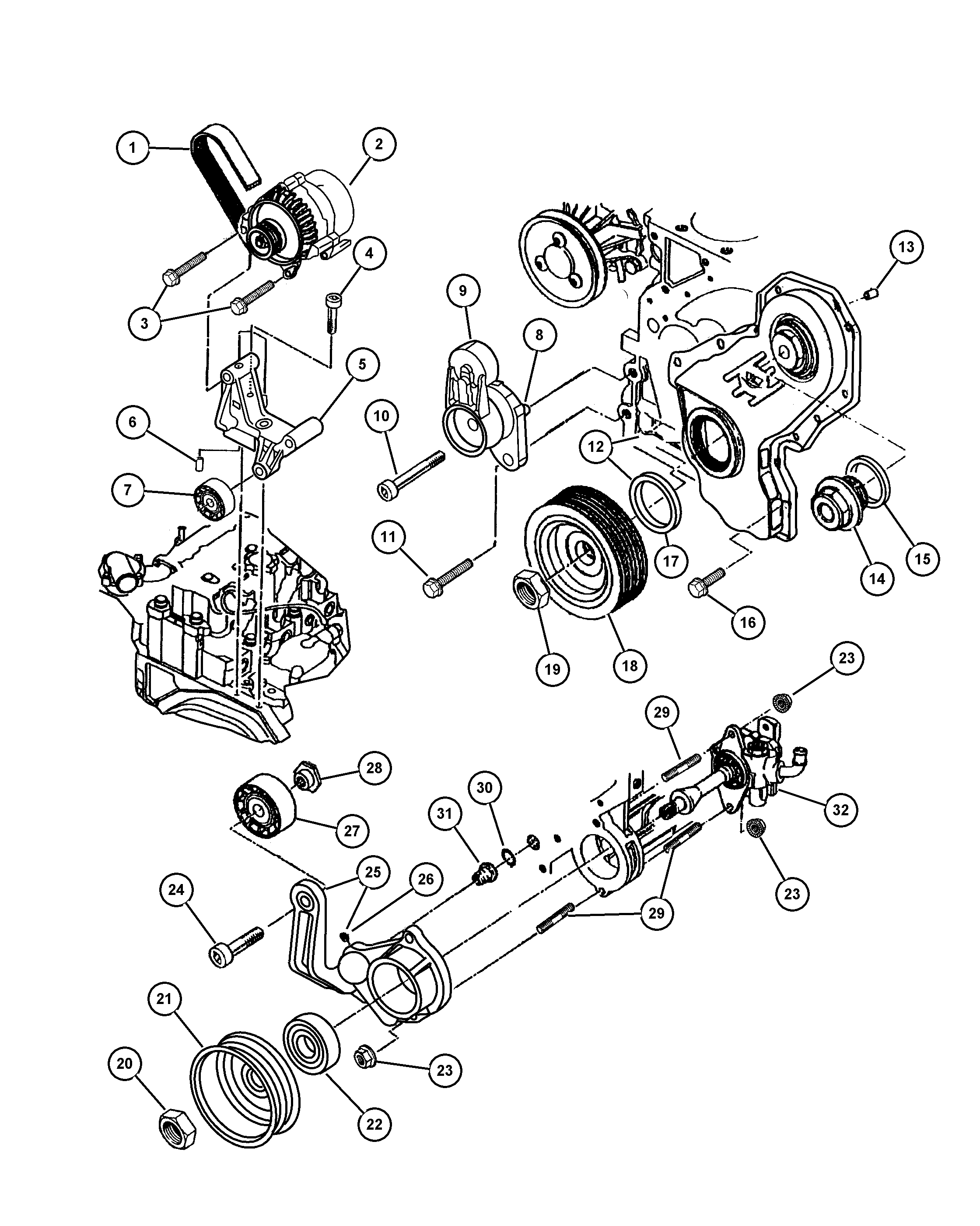 Chrysler 5015 593AA - Keilrippenriemen alexcarstop-ersatzteile.com