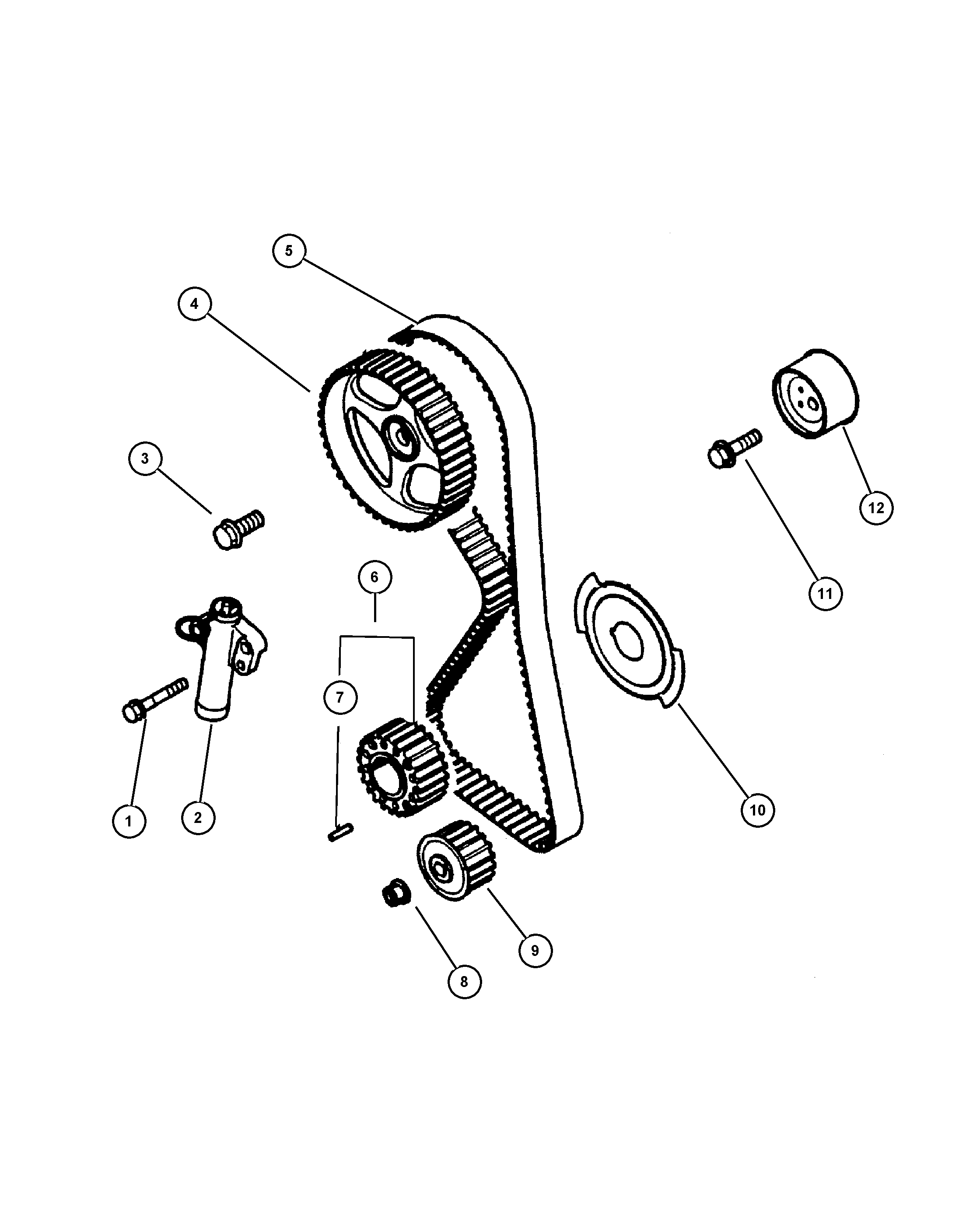 Mitsubishi MD33 6149 - Zahnriemen alexcarstop-ersatzteile.com