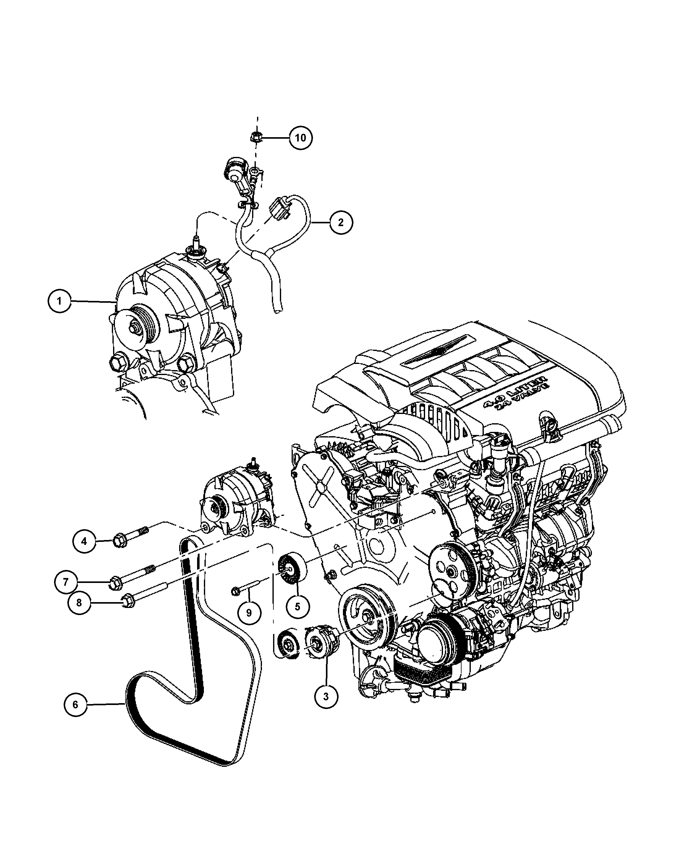 Chrysler 4891 875AA - Keilrippenriemen alexcarstop-ersatzteile.com