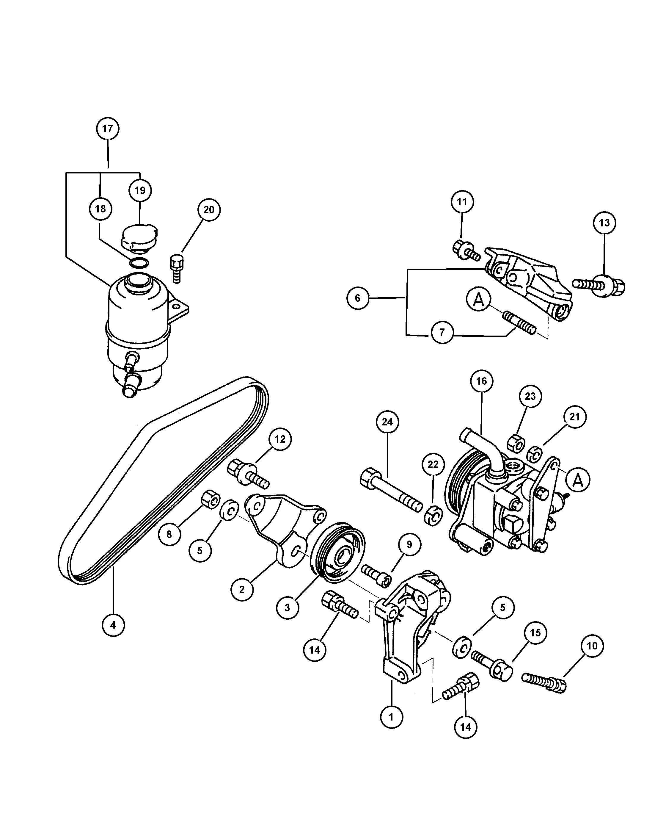 Jeep MD322 330 - Keilrippenriemen alexcarstop-ersatzteile.com