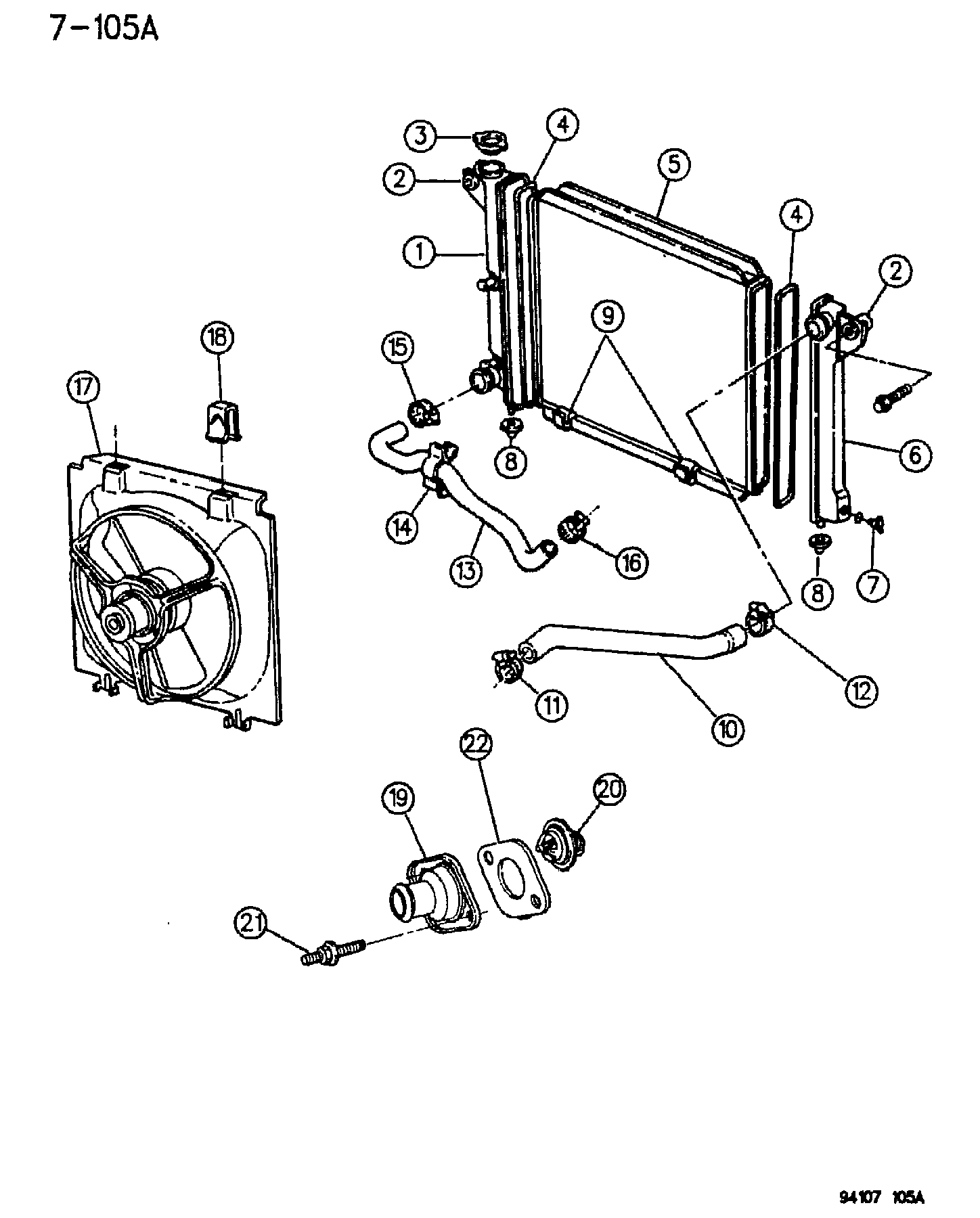 Chrysler 449 4470 - Thermostat, Kühlmittel alexcarstop-ersatzteile.com