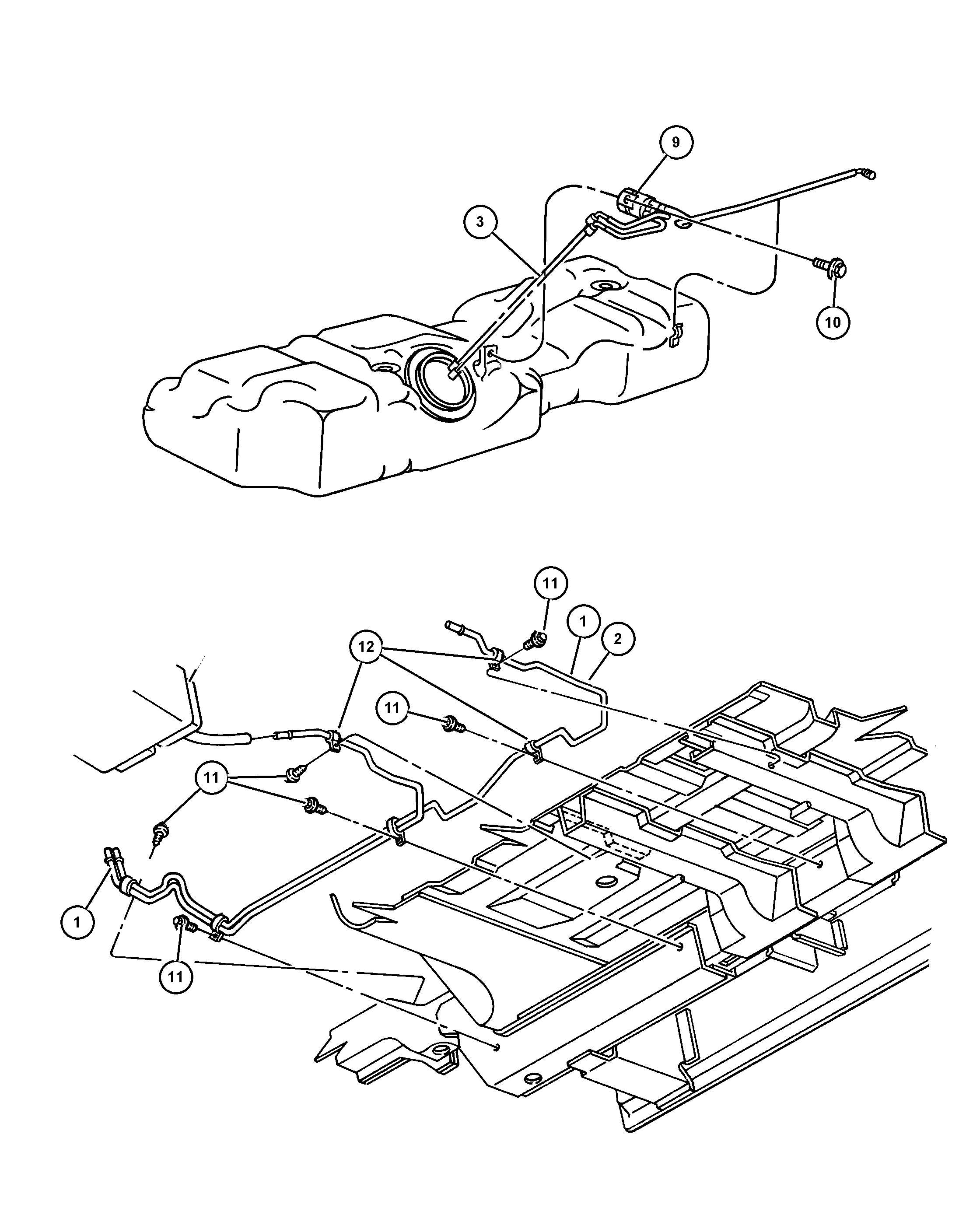 Chrysler 5019 741AA - Kraftstofffilter alexcarstop-ersatzteile.com