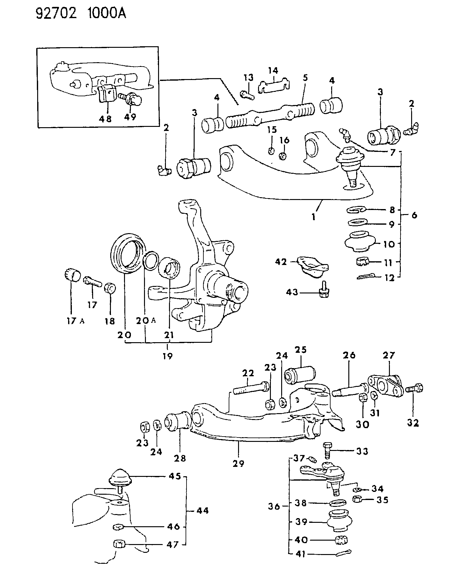 Mitsubishi MB17 6309 - Spurstangenkopf alexcarstop-ersatzteile.com