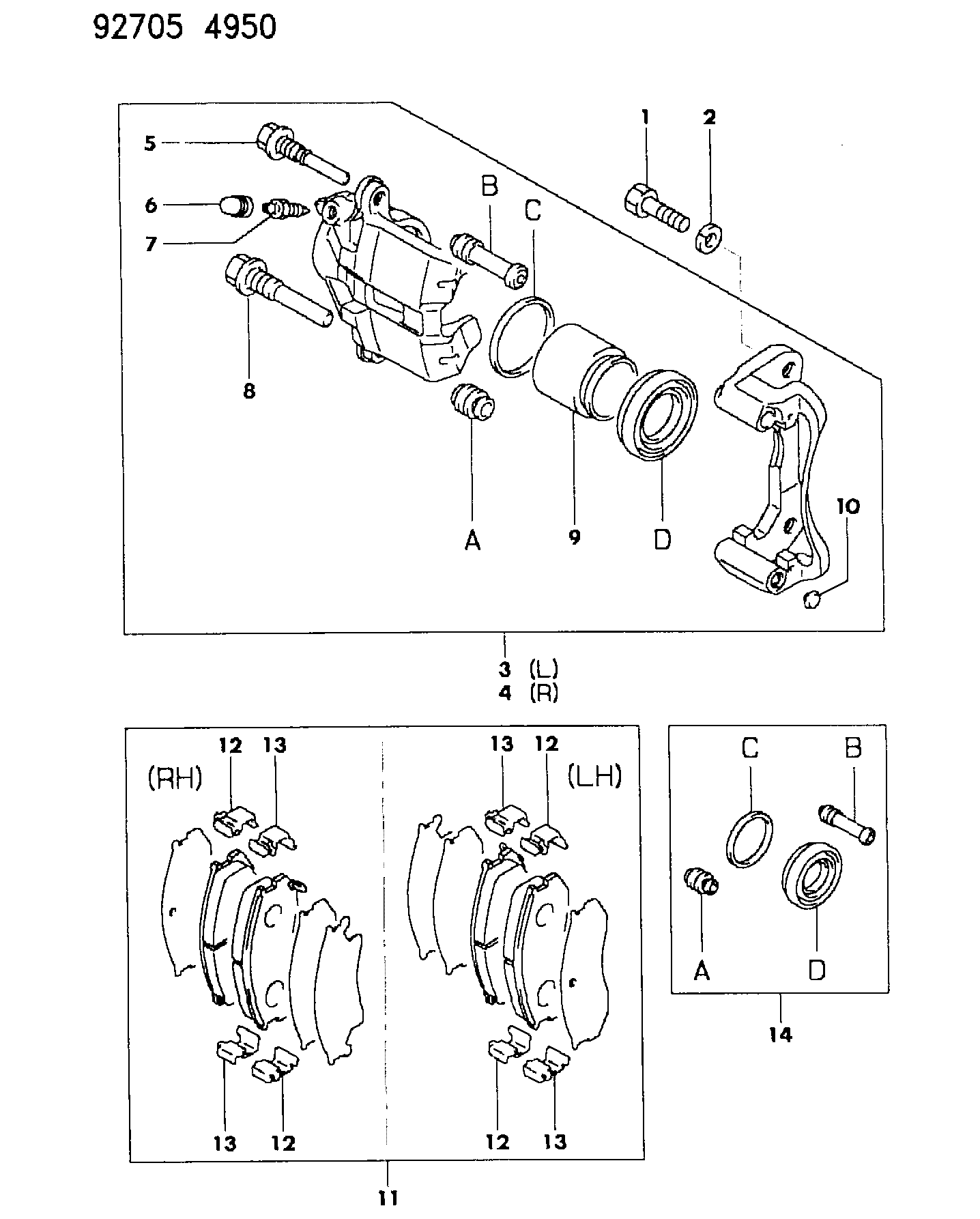 Plymouth MB92 8461 - Bremsbelagsatz, Scheibenbremse alexcarstop-ersatzteile.com