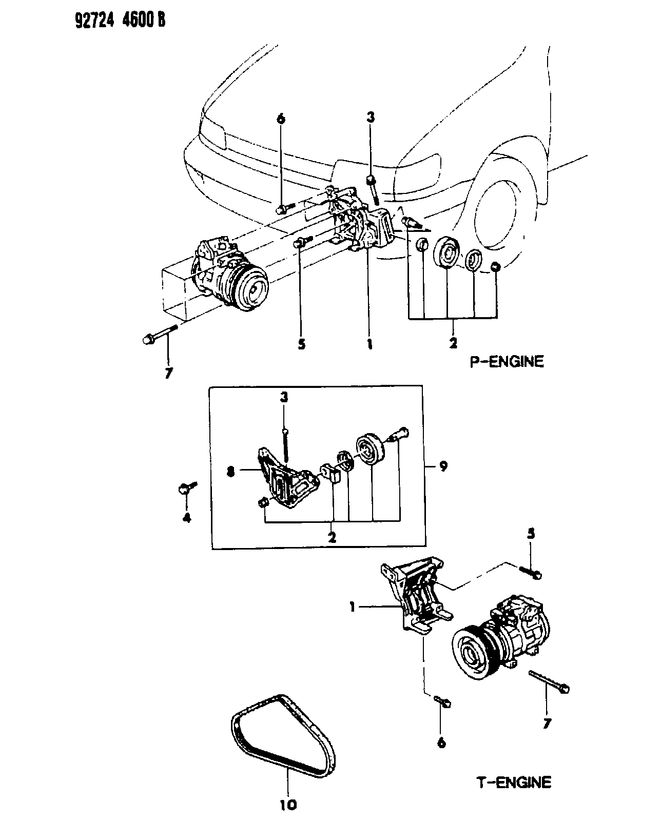 Mitsubishi MB81 3867 - Keilrippenriemen alexcarstop-ersatzteile.com