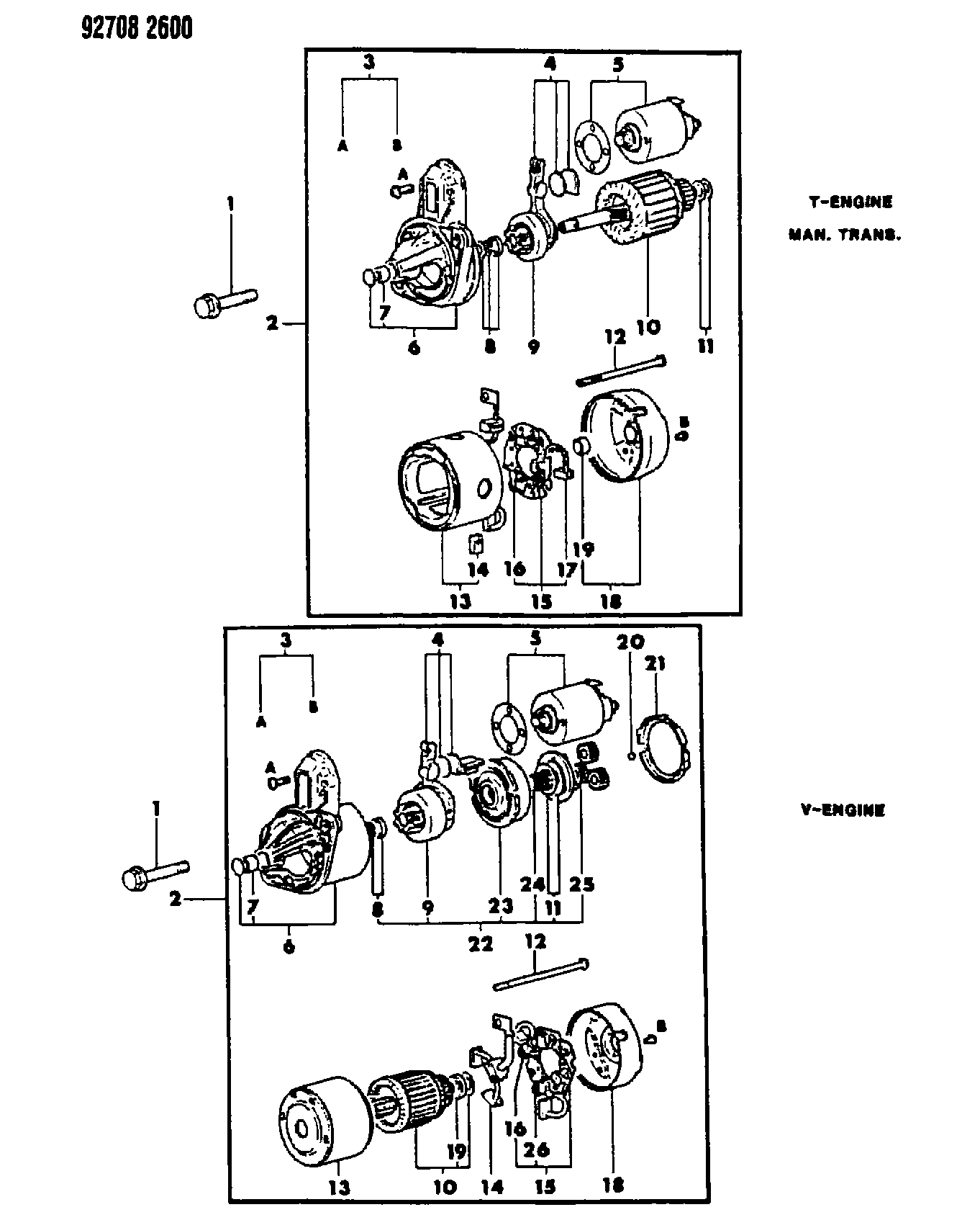 Proton MD16 2837 - Starter alexcarstop-ersatzteile.com